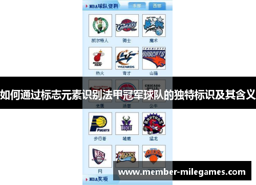 如何通过标志元素识别法甲冠军球队的独特标识及其含义